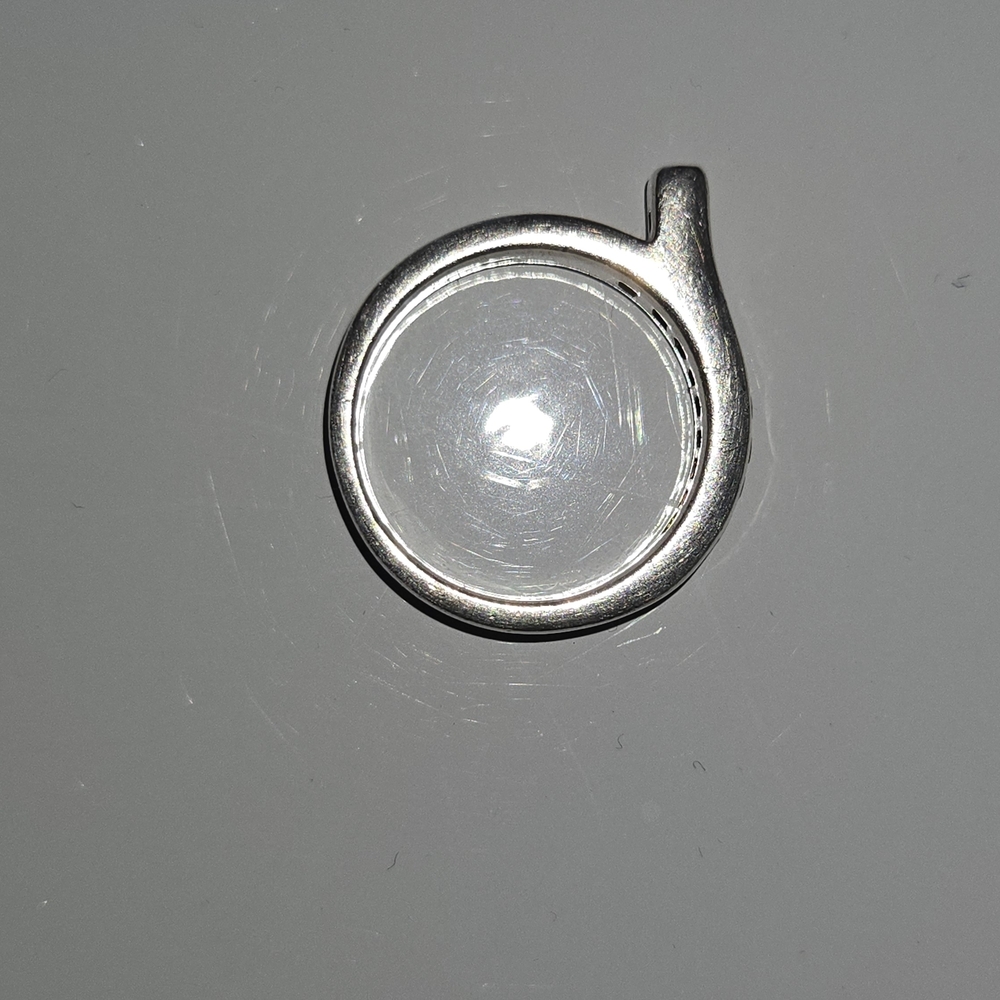 Ruby And Diamonique Silver Unique Design Women's … - image 3